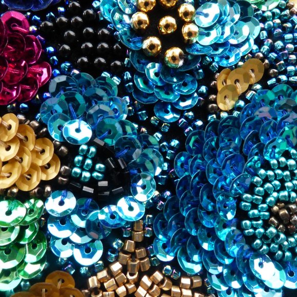 Vintage Fully Beaded/Sequined Top - Picture 3 of 17